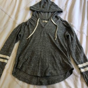 Hollister grey hoodie